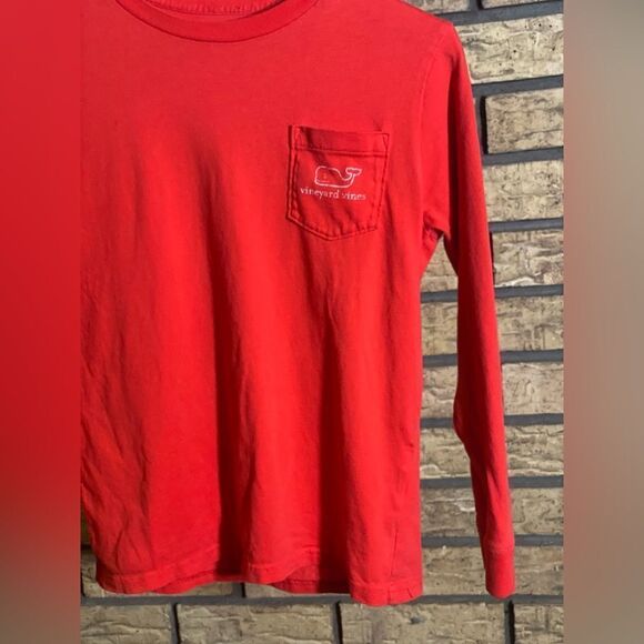 ‎Red medium vineyard vines long sleeve shirt - Picture 10 of 10